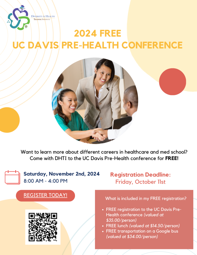 2024 FREE UC Davis Pre-Health Conference 